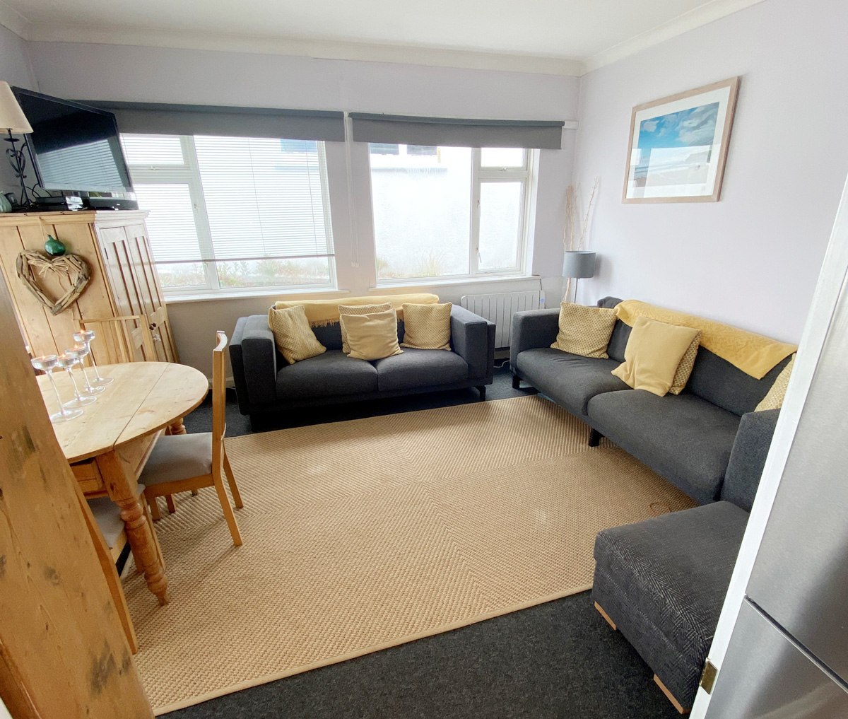 Seaweed Holiday Cottage Lounge - Holidays in New Polzeath