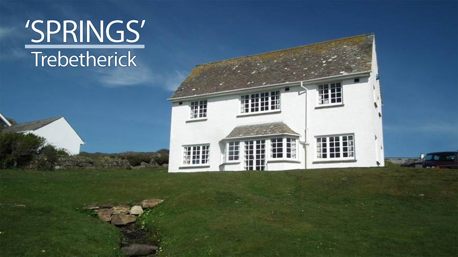 SPRINGS, Holiday Cottage  Trebetherick - Rock - Daymer Bay Cornwal