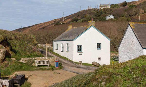 Holidays in West Cornwall  at Corner Cottage, Porthgwarra 