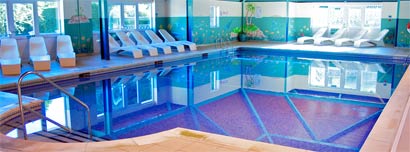Indoor Swimming Pool Sun Valley Holiday Resort -  Holiday Park, Pentewan Valley, St Austell Bay  class=