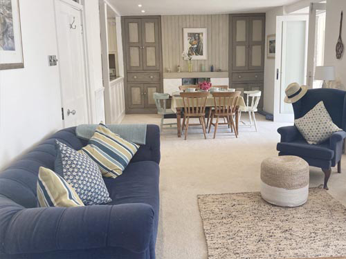 Holiday Cottage in Polperro - Teak Cottage Dining Room