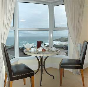 B&B in St Ives with views over St Ives bay