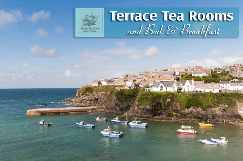 B&B stays in Port Isaac Terrace Tea Rooms and Bed & Breakfast in  Port Isaac