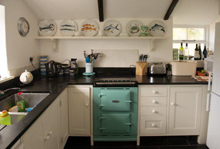 pa's cottage Cackington Haven - Kitchen