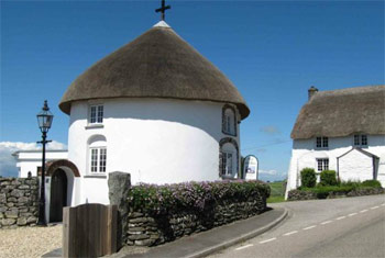 Veryan Round Houses   the Roseland Peninsula