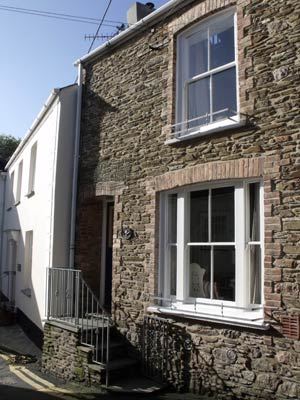 master bedroom - Self-catering holidays in St Mawes