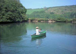 Boating on the river 
