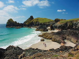 Kynance Cove on the Lizard Peninsula