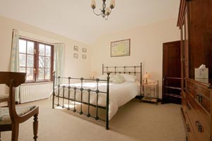 Gunwalloe - Queen size double bed with private bathroom