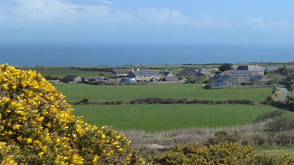 two Holiday Barns near St Ives - with Sea views Trevalgan Holiday Barns near St ives