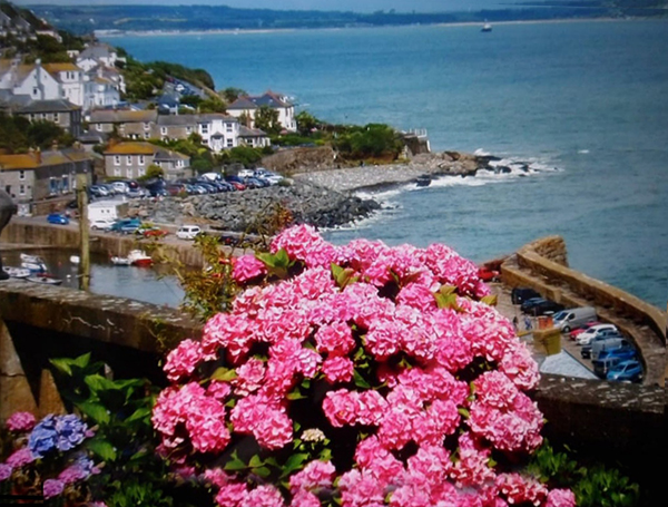 Trevean cottage View over Mousehole