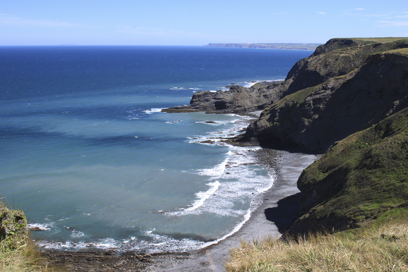 Cliff top walk Cleave