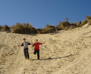 The Sand dunes at Hayle