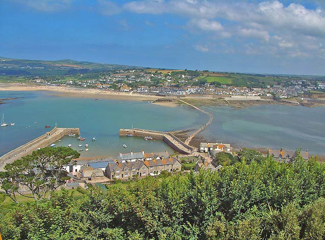 View from St Michaels Mount