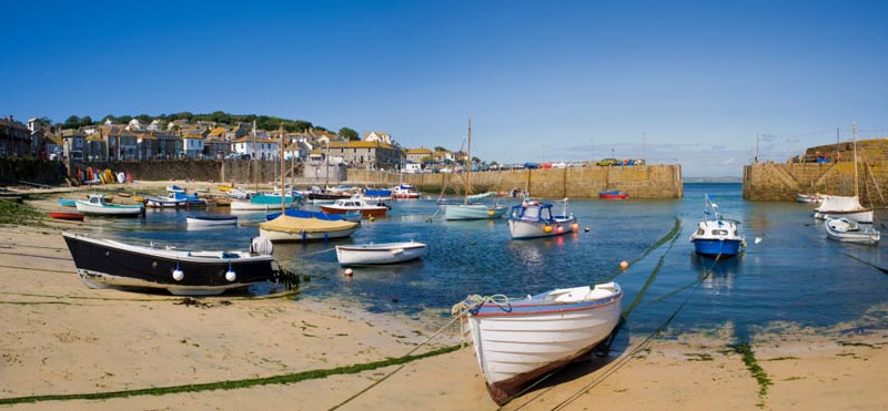 Boats in  Mousehole