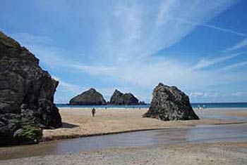 Holywell Bay near Newquay