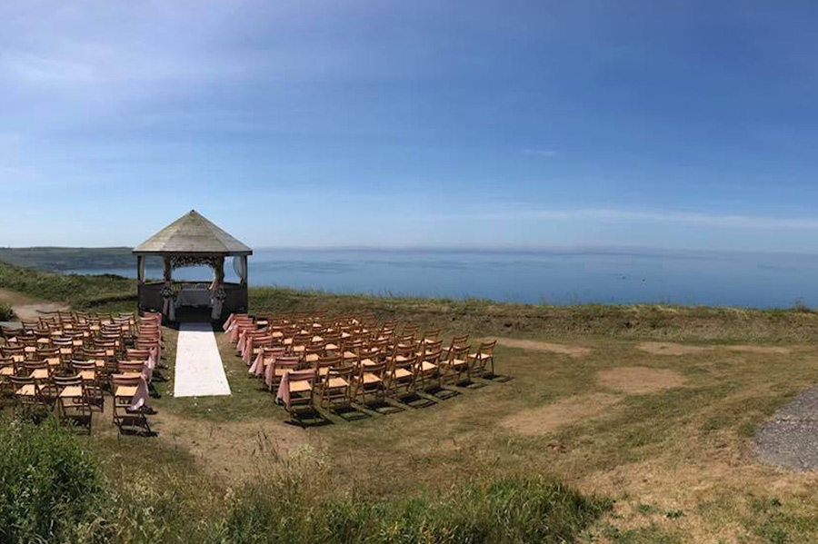 Weddings In Cornwall Weddings By The Sea Whitsand Bay Fort Civil