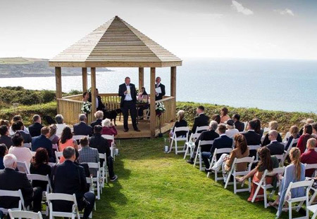 Weddings In Cornwall Weddings By The Sea Whitsand Bay Fort Civil