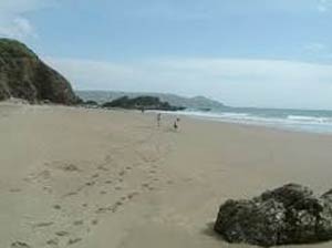 Whitsand bay beach