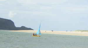 sailing on the Camel 