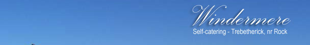 Self catering in Daymer Bay
