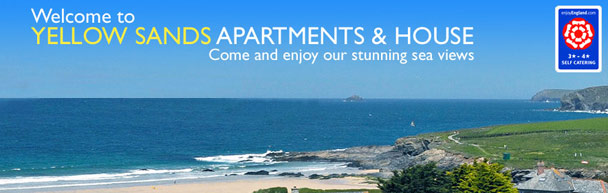 Yellow Sands Apartments and House - Self Catering in Harlyn Bay Near Padstow