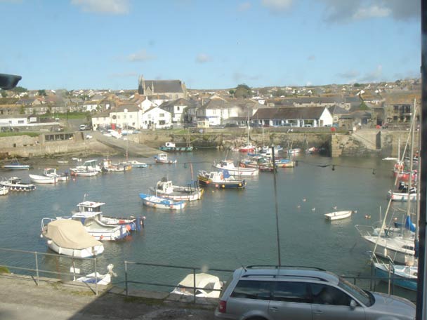 Harbour view from the first-floor lounge