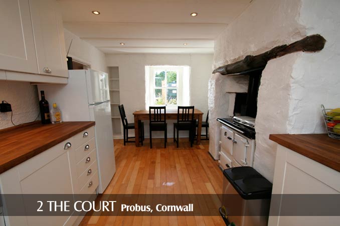 Rayburn-heated kitchen