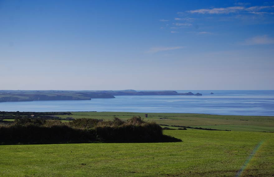 Sea view towards Port Isaac and Trevose Head