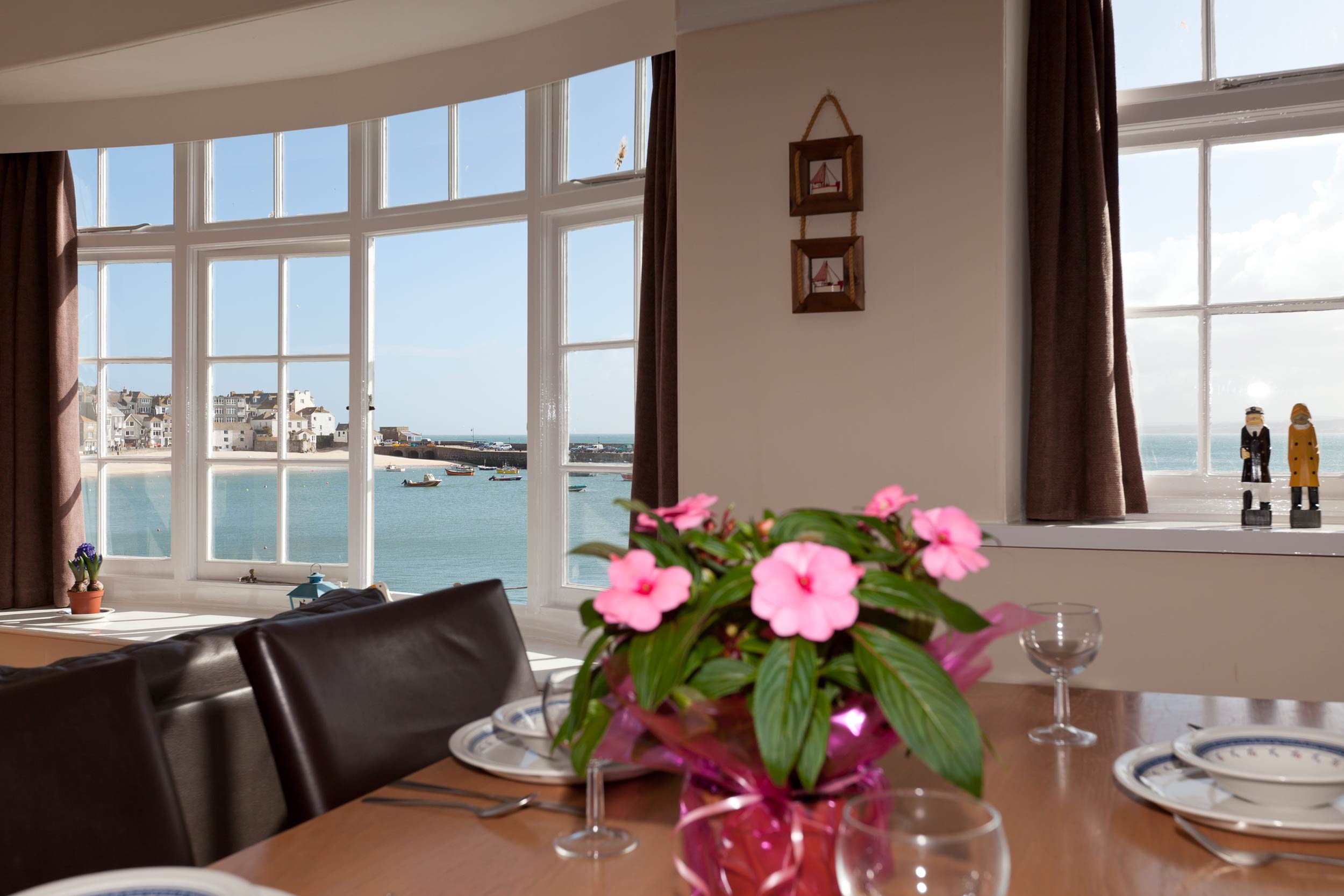 Harbour view from the bay window