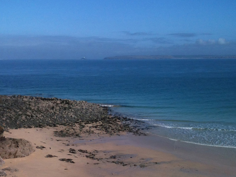 Bamaluz Beach at dusk