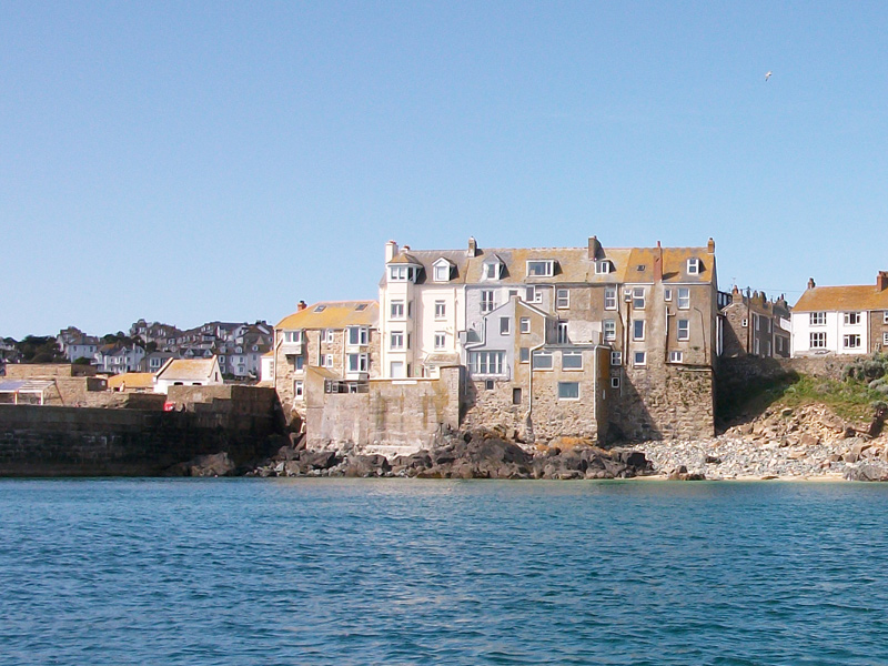 Sea View Place from the sea