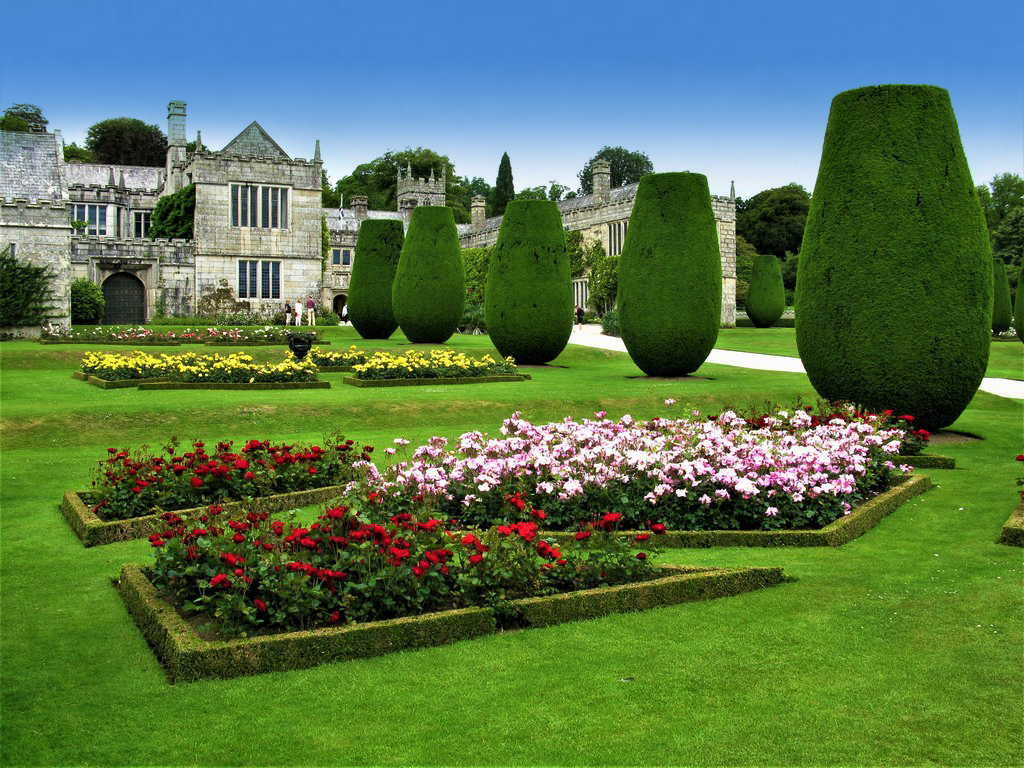 Lanhydrock House - viewed from the garden