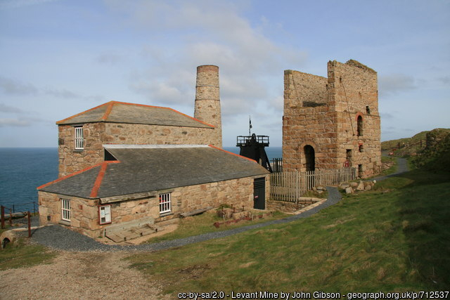 Levant Mine engine house exterior