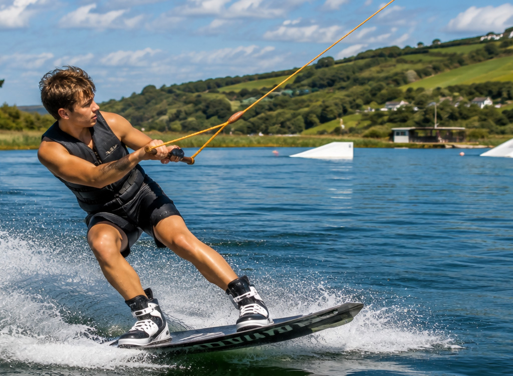 Wakeboarding and water skiing in Cornwall