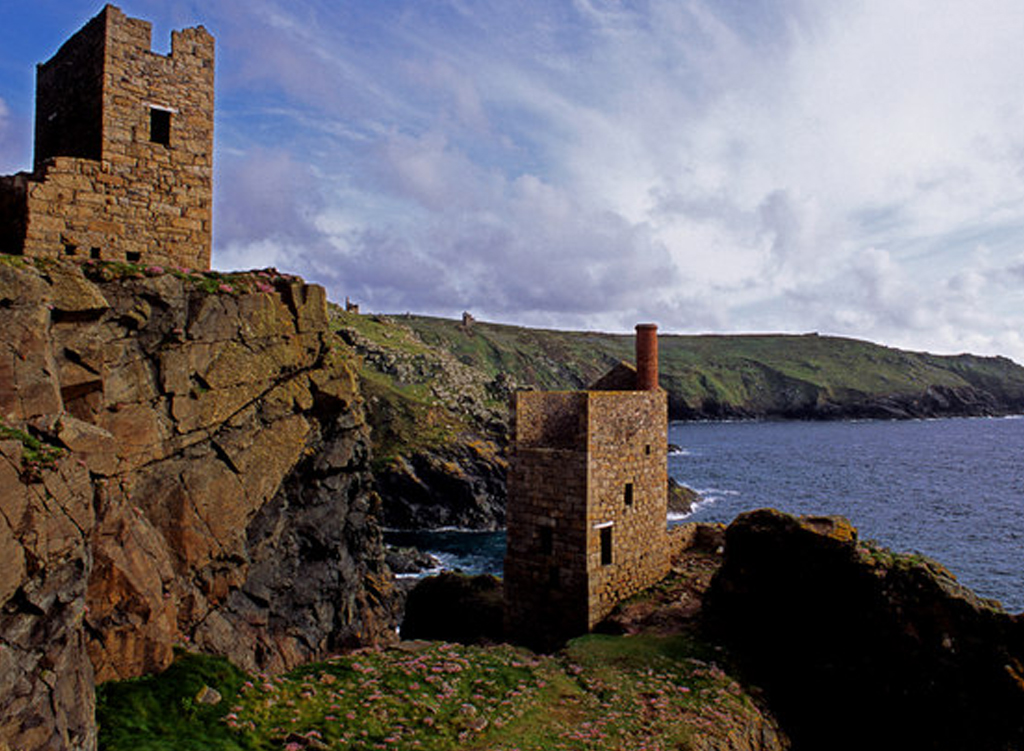 Crowns Engine Houses at Botallack, Cornwall