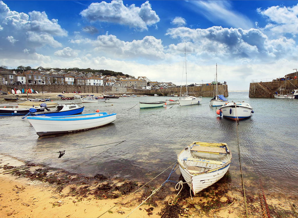 Mousehole harbour, Cornwall
