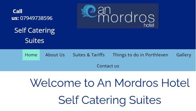 An Mordros Hotel website