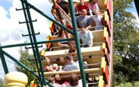 Camel Creek Adventure Park Cornwall pirate ship ride - Cornwall family theme park