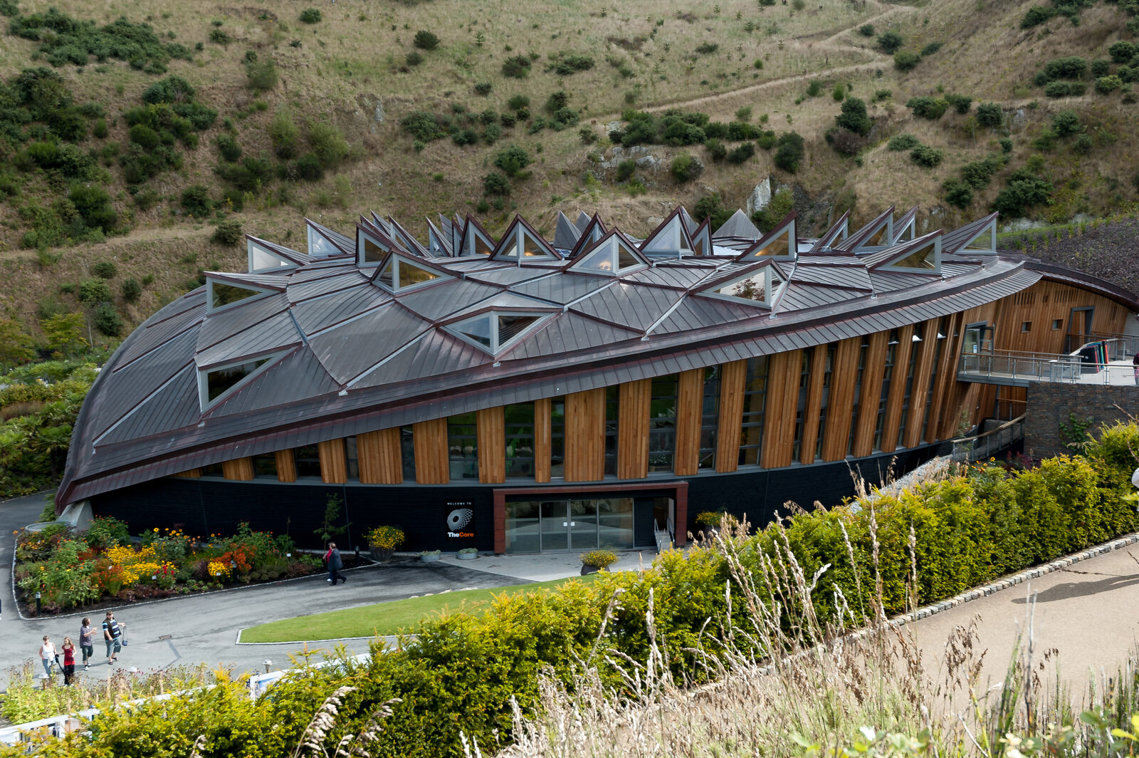 Eden Project - The Core exhibition centre