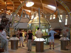Inside The Core education centre, Eden Project