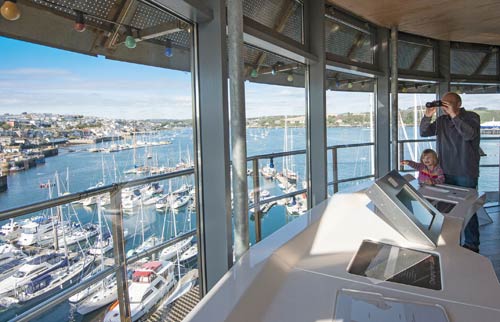 National Maritime Museum Cornwall Lookout Tower - Cornwall heritage attraction