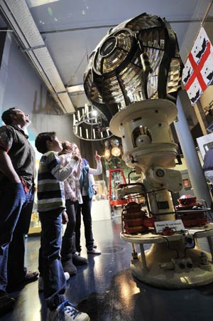 National Maritime Museum Cornwall -Light Houses - Life on The Rocks - Cornwall heritage attraction - y