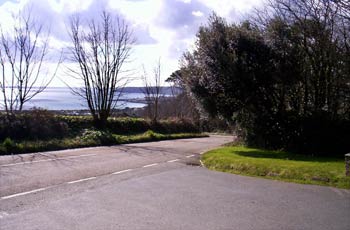 Lane down towards Mount’s Bay