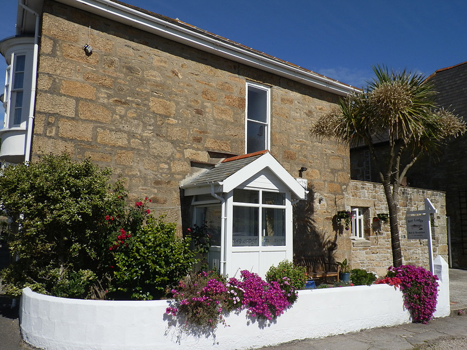 Bay Lodge and garden