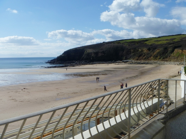 The view along Praa Sands