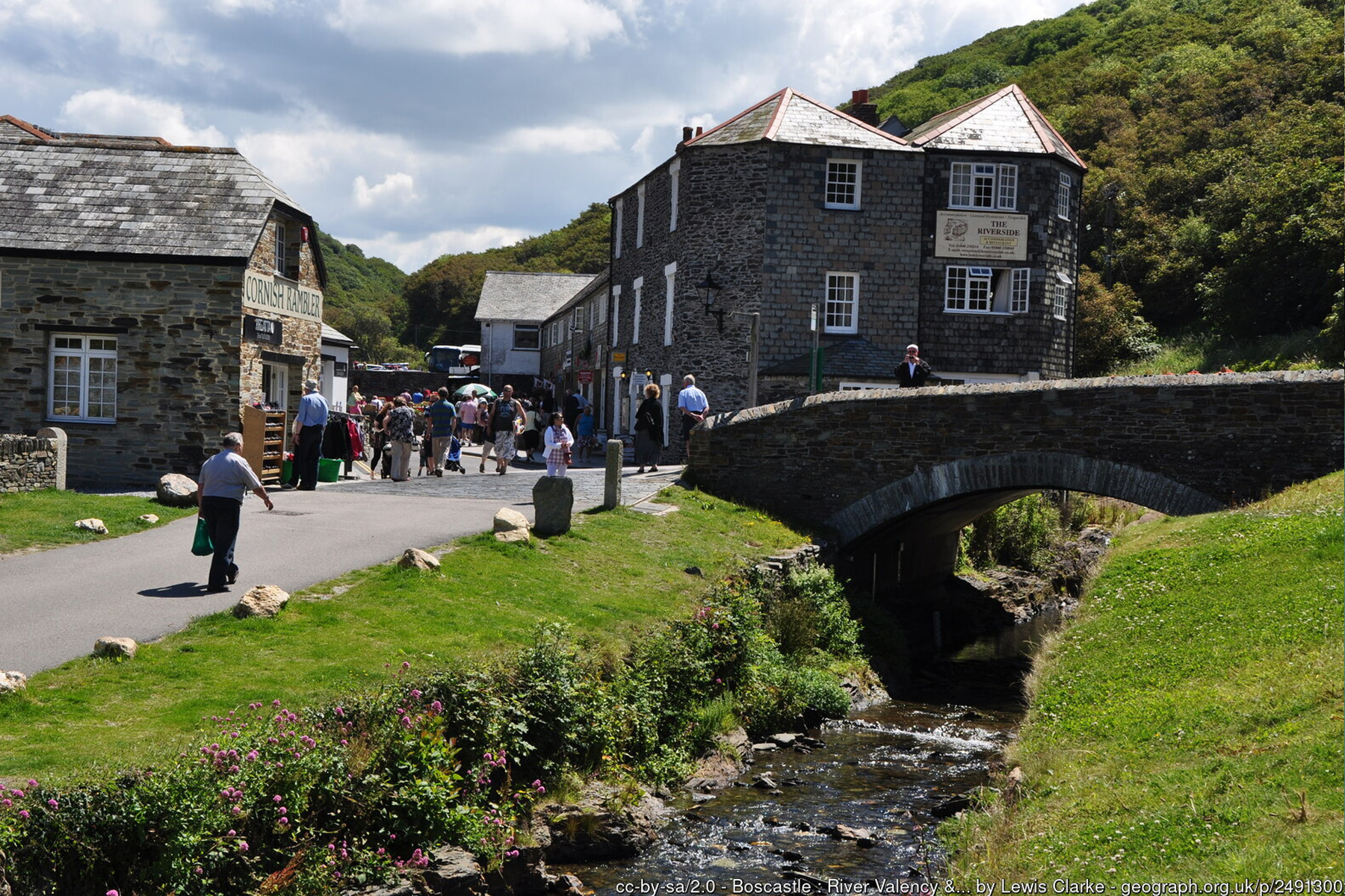 Boscastle village  - Cornwall coastal holidays