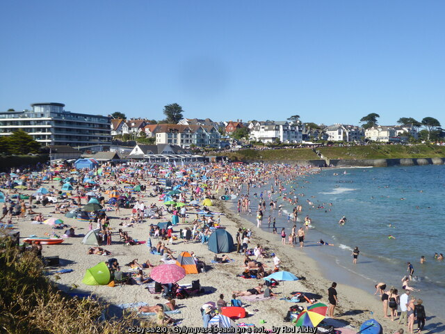 Gyllyngvase Beach Falmouth, Cornwall