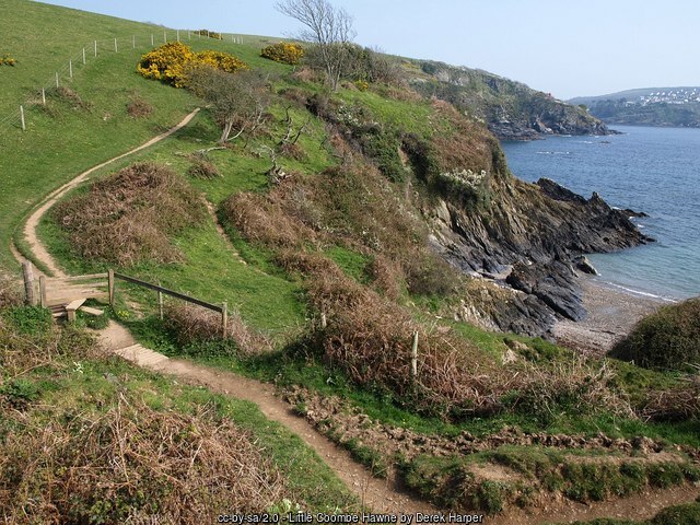 Little Coombe Hawne - the South West Coast Path