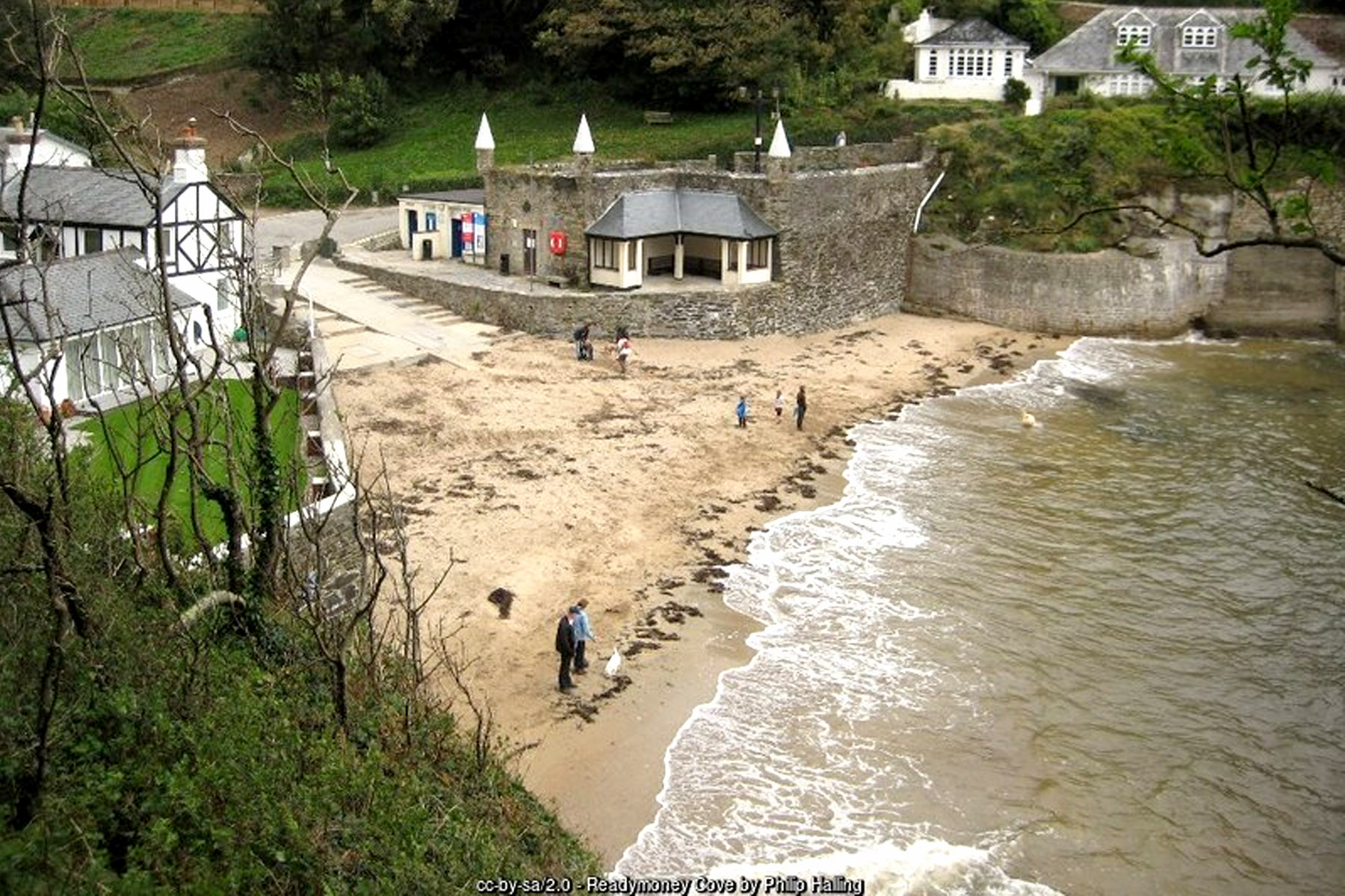 Readymoney Cove, Fowey, Cornwall